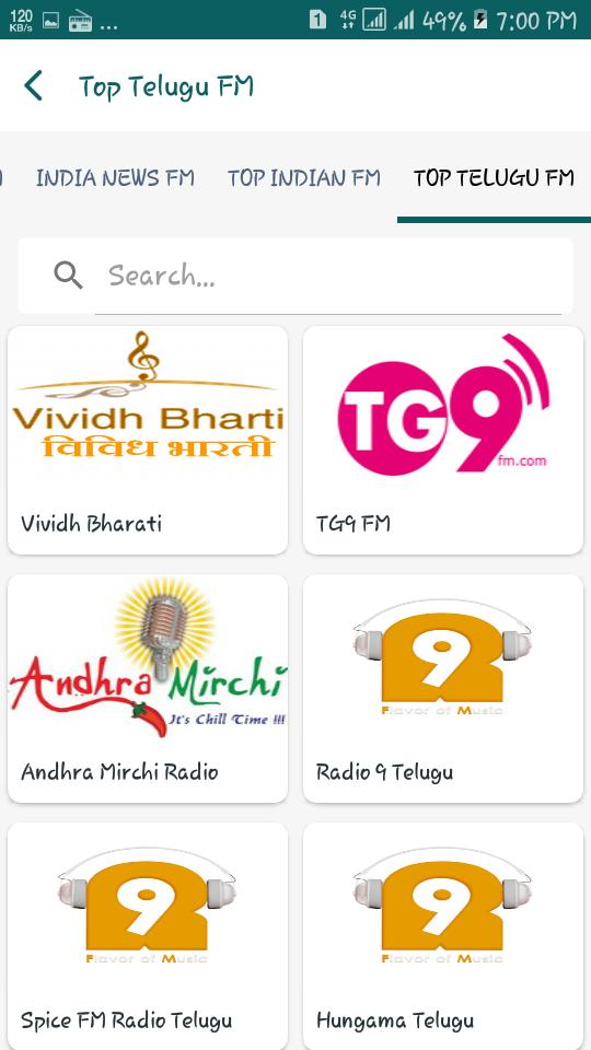 Hyderabad Radio Live Non Stop Telugu Songs Radio For Android Apk