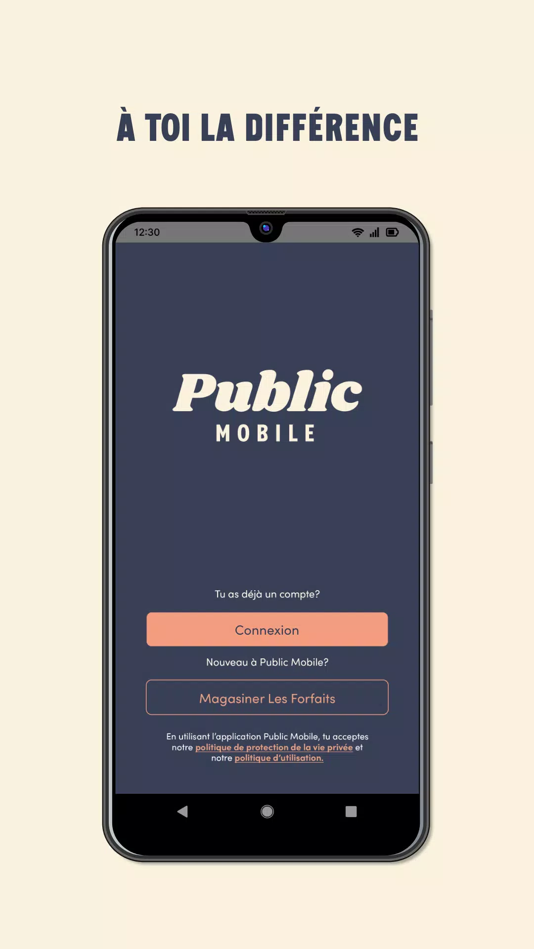 Public Mobile APK pour Android Télécharger