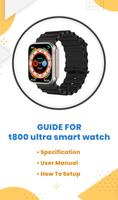 t800 ultra smart watch hint 포스터