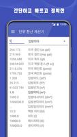 단위 환산 계산기 포스터