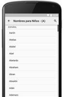 Nombres para Bebes capture d'écran 3