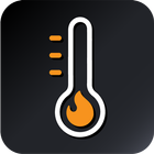 termometer bilik- suhu dalaman ikon