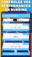 Calculatrice pour les coureurs capture d'écran 1