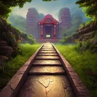 Temple Running Game Jungle Run الملصق