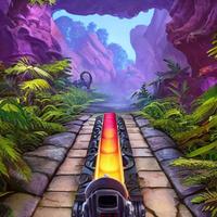 Temple Running Game Jungle Run تصوير الشاشة 2