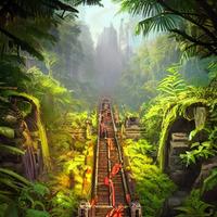 Temple Running Game Jungle Run captura de pantalla 3