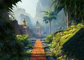 Temple Running Games Runner 3D imagem de tela 1