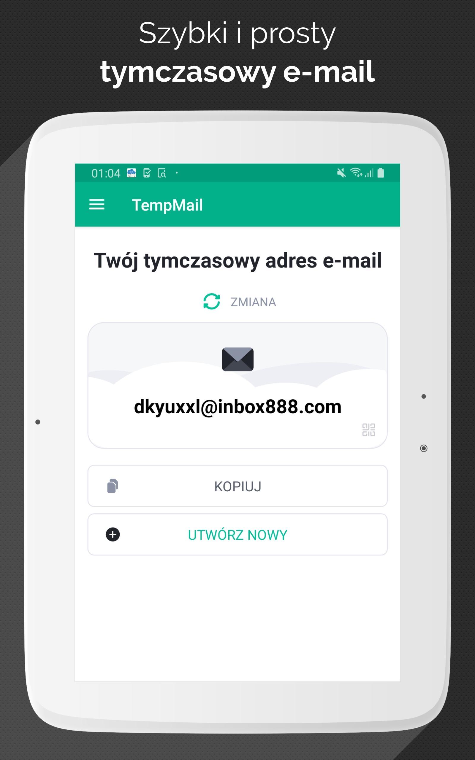 Temp Mail - Tymczasowy jednorazowy e-mail for Android - APK Download