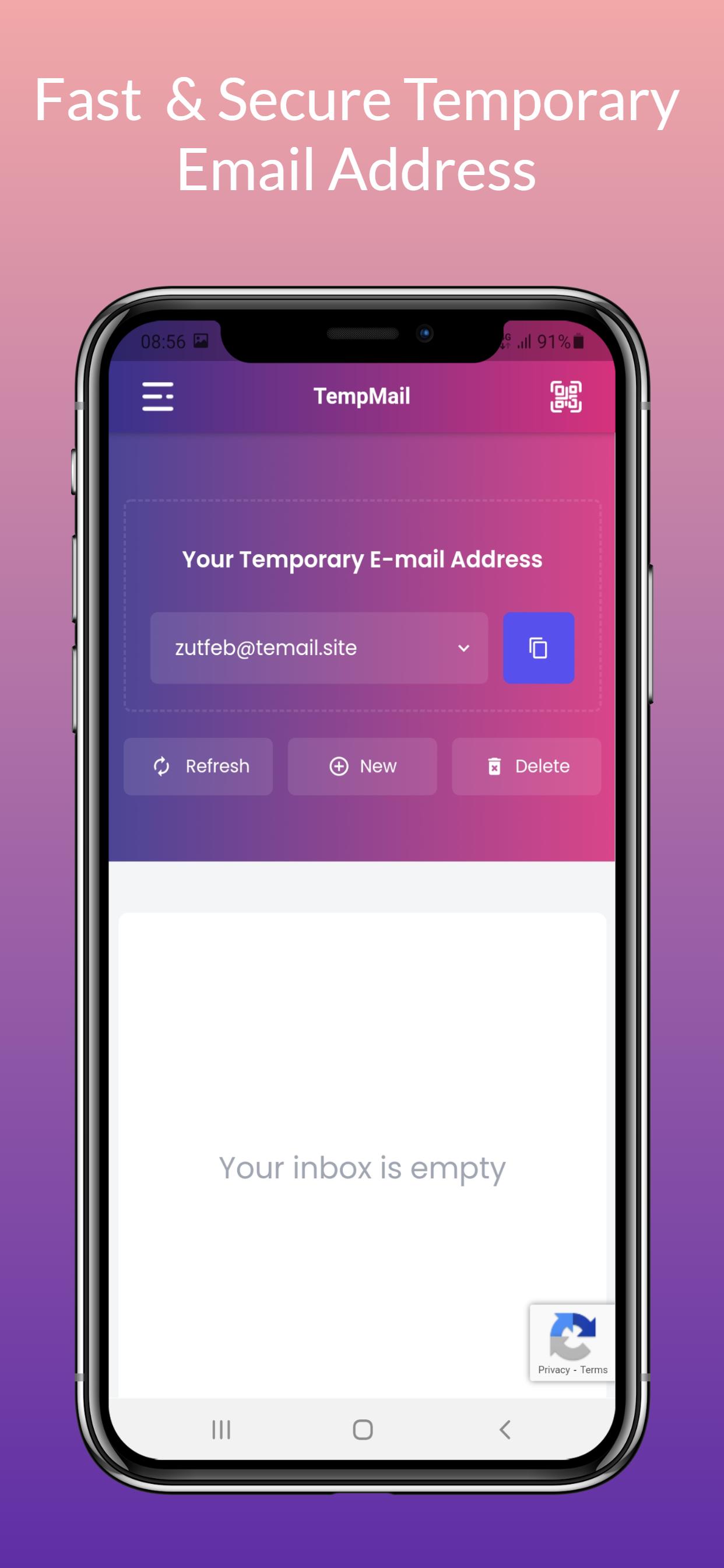 Email temporary