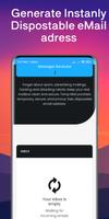 tMail - Temporary Mail Creator ảnh chụp màn hình 2