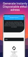 tMail - Temporary Mail Creator capture d'écran 2
