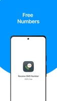 Receive SMS Online Temp Number الملصق
