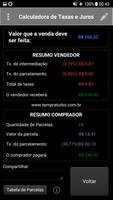 Calculadora de Taxas e Juros syot layar 2