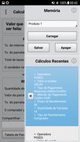 Calculadora de Taxas e Juros ภาพหน้าจอ 3