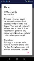 Wifi Passwords ภาพหน้าจอ 1