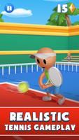Trendy Tennis Plakat
