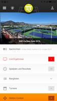 Tennis Temple Plakat