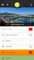 Tennis tempel-poster