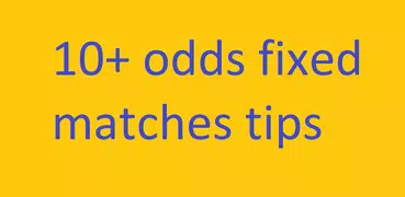10+ odds fixed matches tips