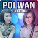 Polwan Cantik - Selfie Editor APK