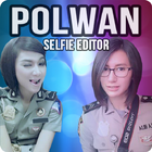 Polwan Cantik - Selfie Editor 아이콘