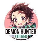 Demon Hunter Slayer Sticker icône