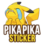 Pika pika sticker - WAStickerApps icône
