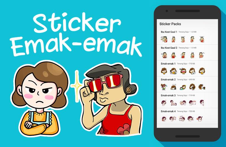 Sticker Emak Emak For Android Apk Download