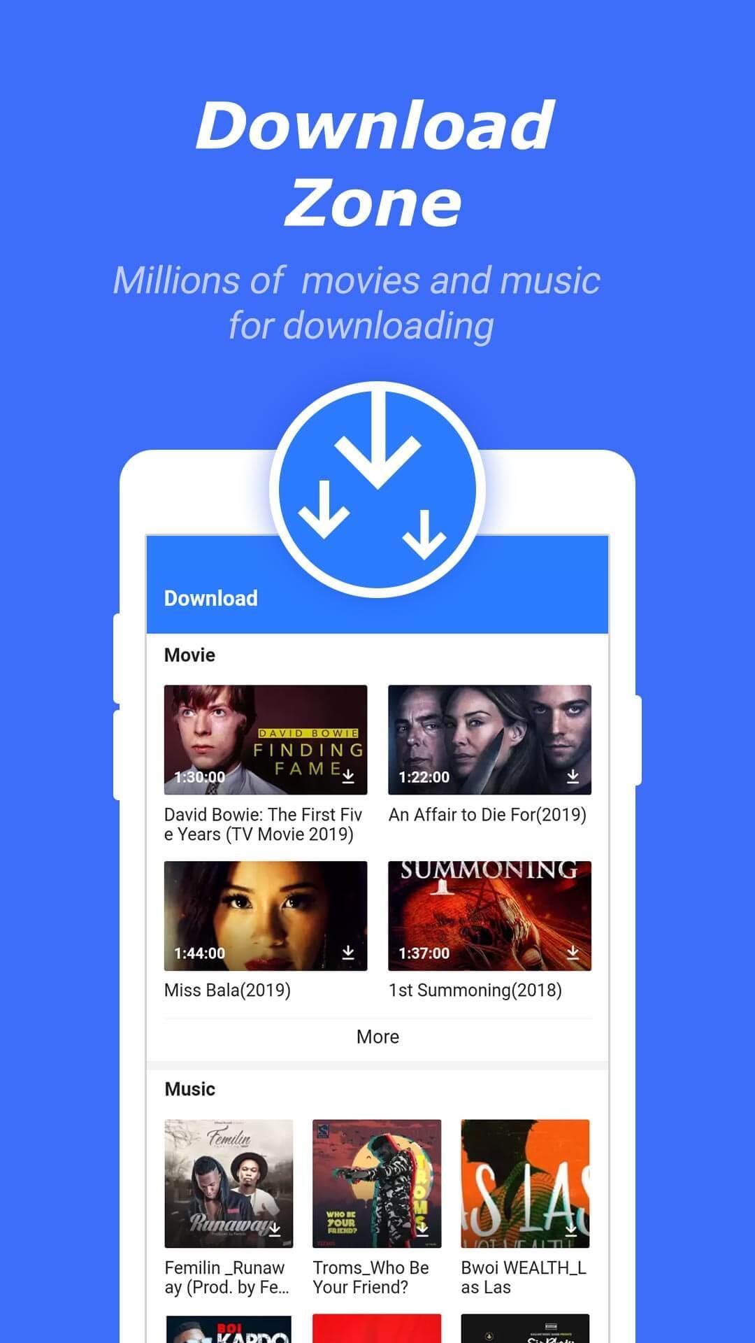 Bang Browser All Video downloader  Ad blocker for Android 
