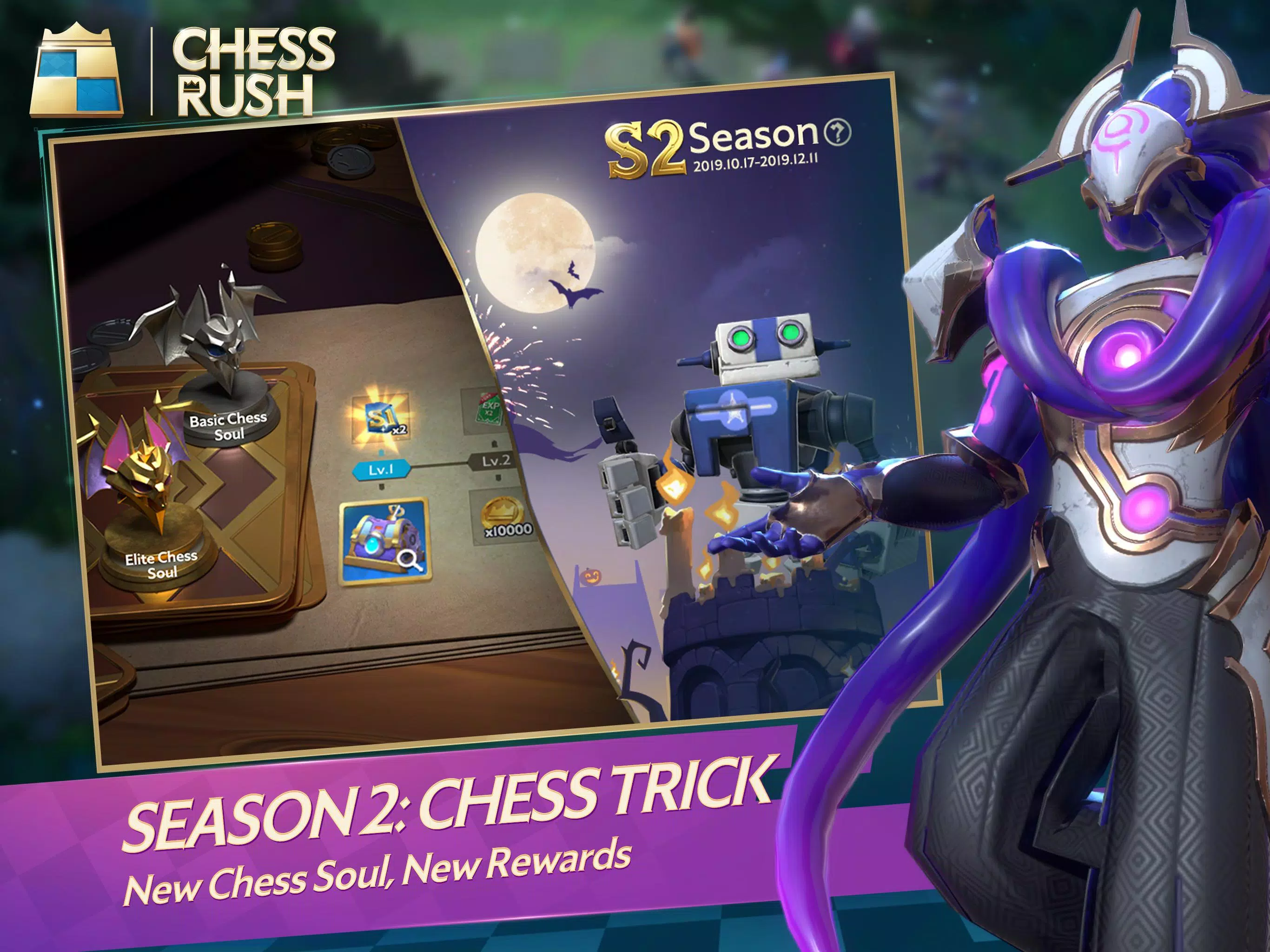 Chess Rush (Tencent) - Version 2.0 Gameplay (Android/IOS