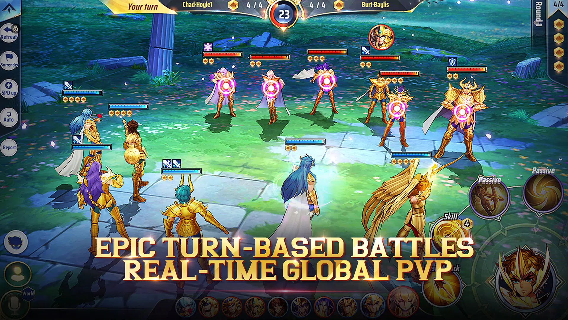 Download do APK de Saint Fight Seiya Omega Battle para Android