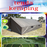 khemah perkhemahan ikon