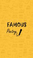 Famous Author Poetry الملصق