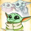 Baby Yoda-Hintergründe