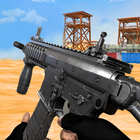 comptoir-terroriste jeux de tir : pistolet grève icône
