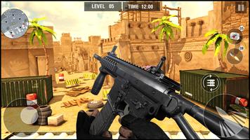 comptoir-terroriste jeux de tir : pistolet grève Affiche