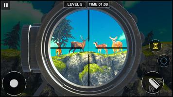 برنامه‌نما Sniper Deer 3D Hunt 2021: Wild Hunting: FPS Guns عکس از صفحه