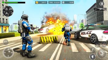 Poster giochi polizia antidroga 3d