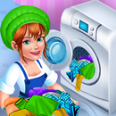 Laundry Shop Washing Games Sim APK