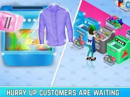 Laundry Shop Washing Games Sim screenshot 3