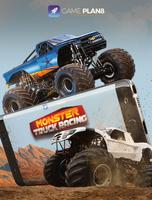 3D Monster Truck Racing Affiche
