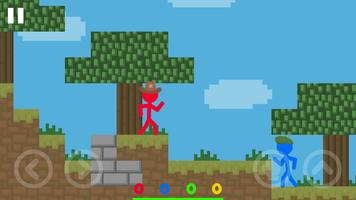 Stickman Minicraft Fight Cartaz