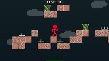 Stickman Minicraft Parkour Ekran Görüntüsü 1