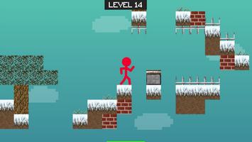 Stickman Minicraft Parkour Ekran Görüntüsü 3