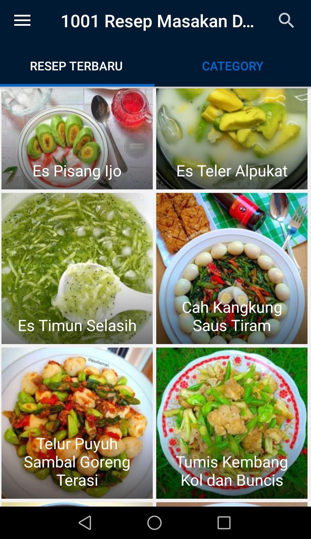1001 Resep Masakan Dan Kue For Android Apk Download