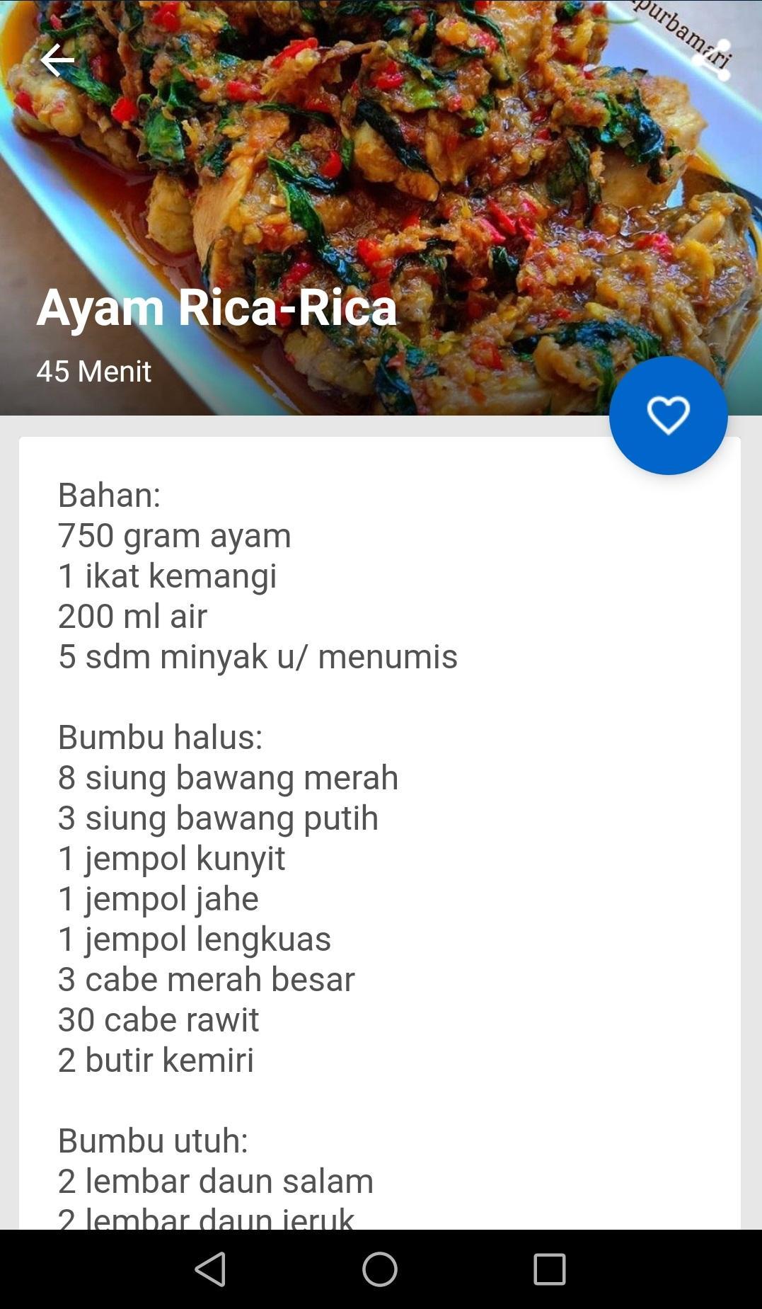 1001 Resep Masakan Dan Kue For Android Apk Download