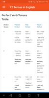 All Tenses in English Grammar Ekran Görüntüsü 2