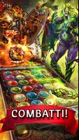 Poster Magic Heroes 3D:PvP quests. RPG Gioco. Guerrieri!