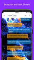 Amazing Galaxy SMS Dual Theme Affiche