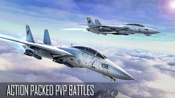 Jet Fighter: Sky Combat 3D постер